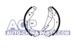 Brake shoes Opel Ascona/Kadett/Vectra